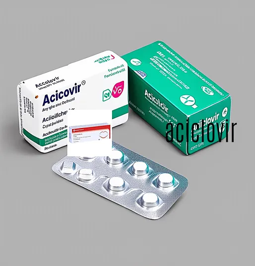 El aciclovir es con receta